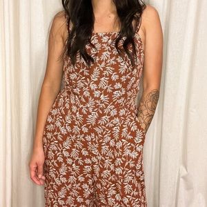 Old Navy Rust Jumpsuit